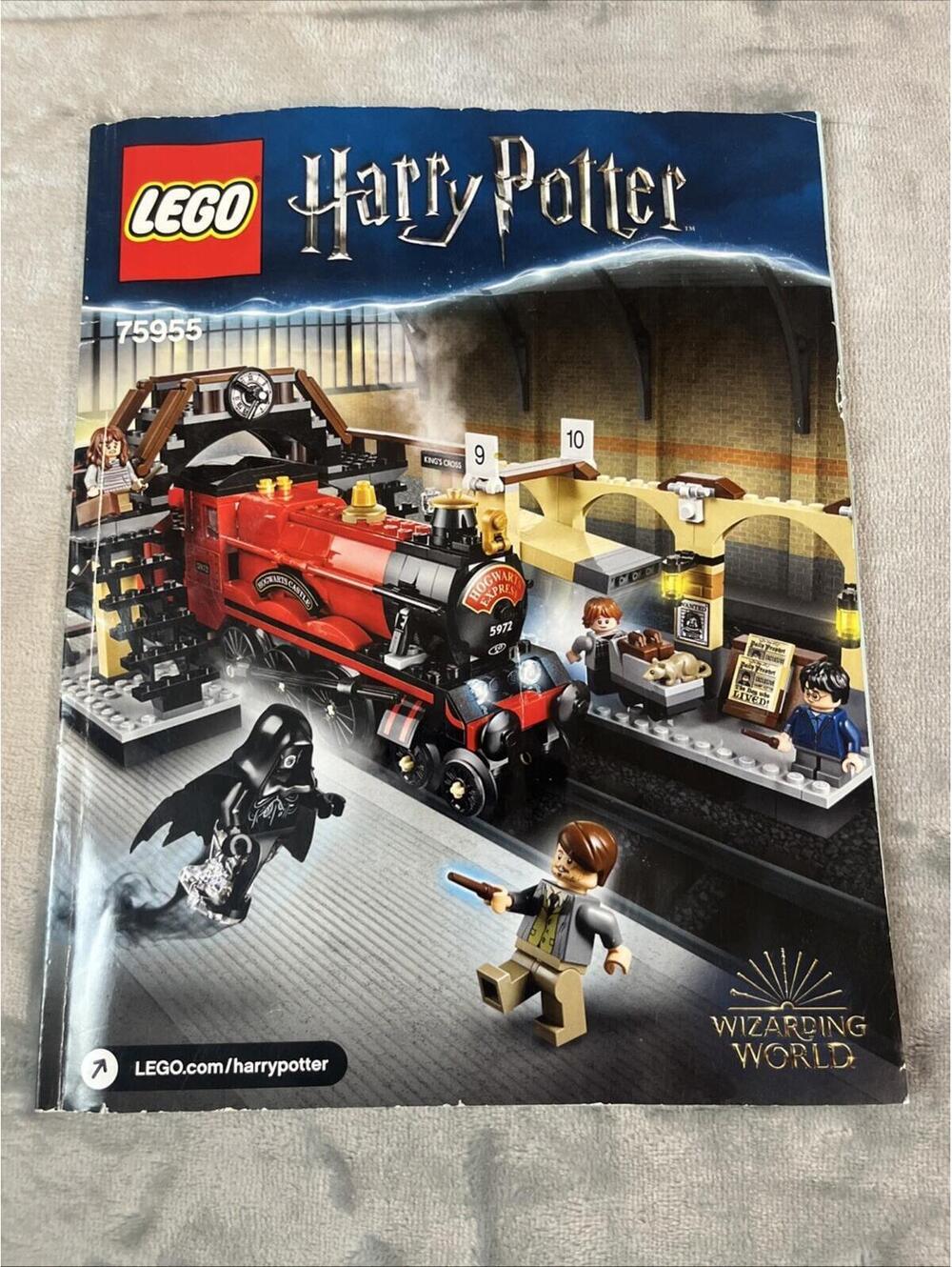 Harry Potter Lego INSTRUCTIONS For Hogwarts Express 75955 INSTRUCTIONS ONLY